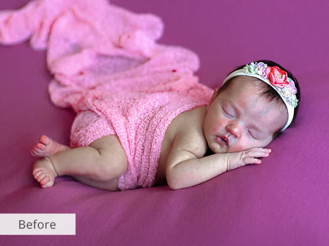How to Editing New born baby photo editing 2