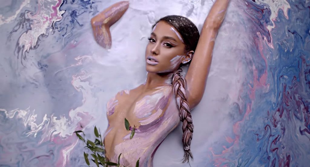 Paint Bath Photoshoot by Ariana Grande