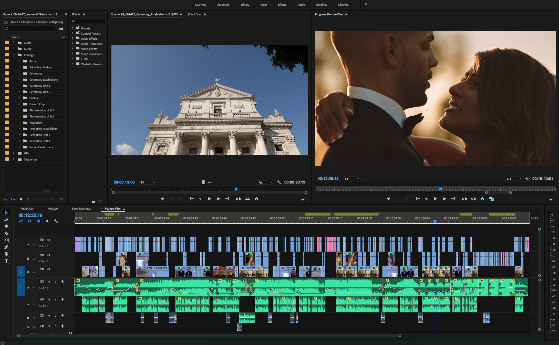 Wedding Video Editing Workflow
